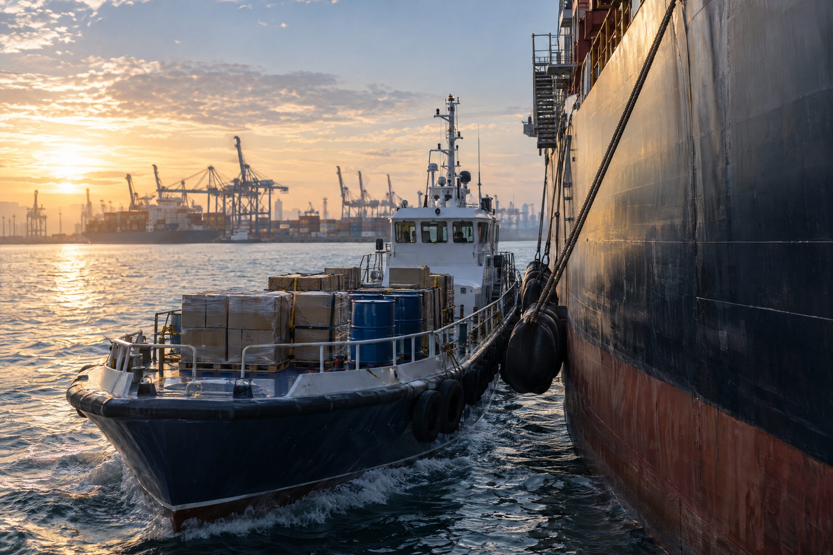 Vessel supply