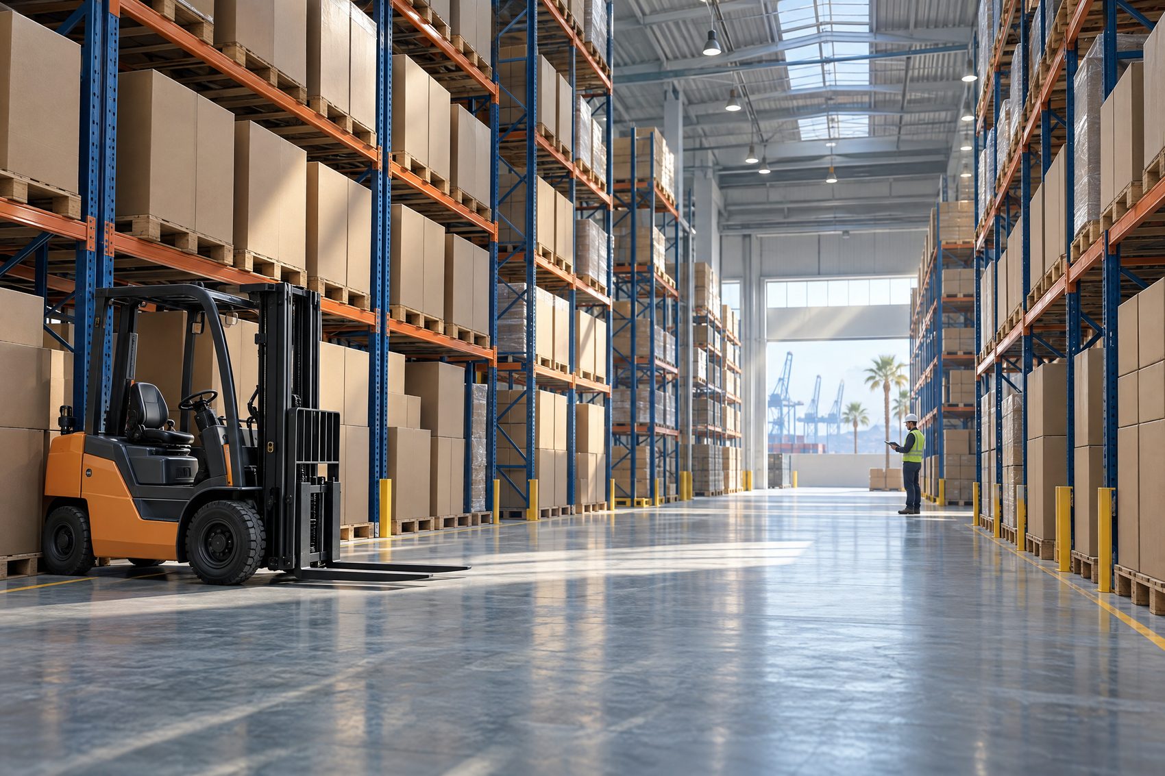 Bonded warehouse in the free zone